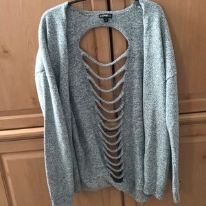 Gray Cardigan